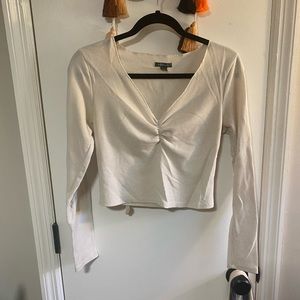 cropped long sleeve